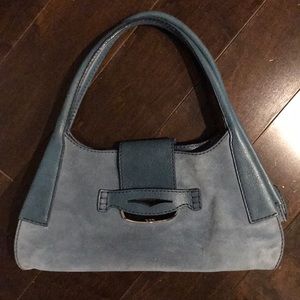Tod’s ocean blue shoulder bag